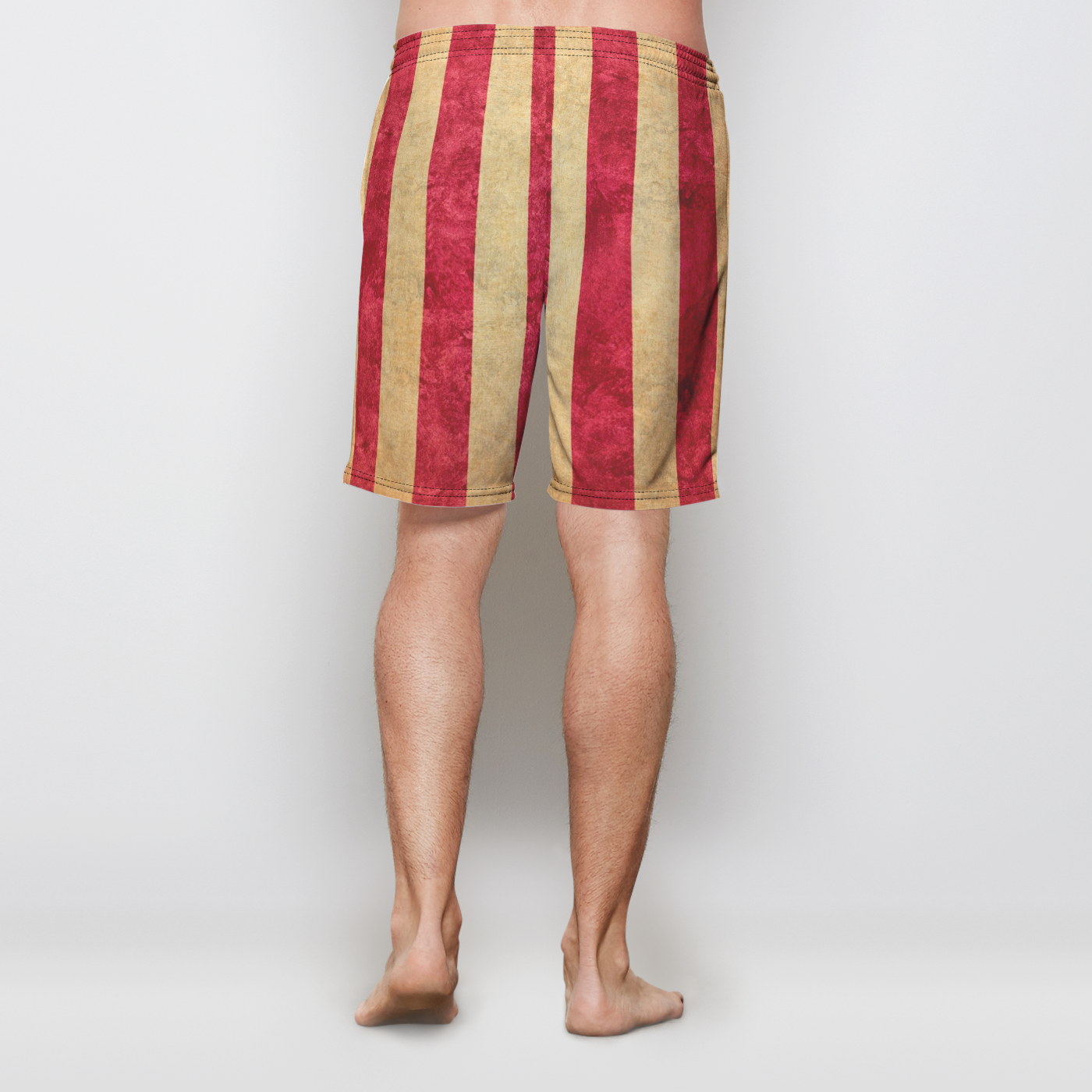 American Flag and Eagle Mens Athletic Short