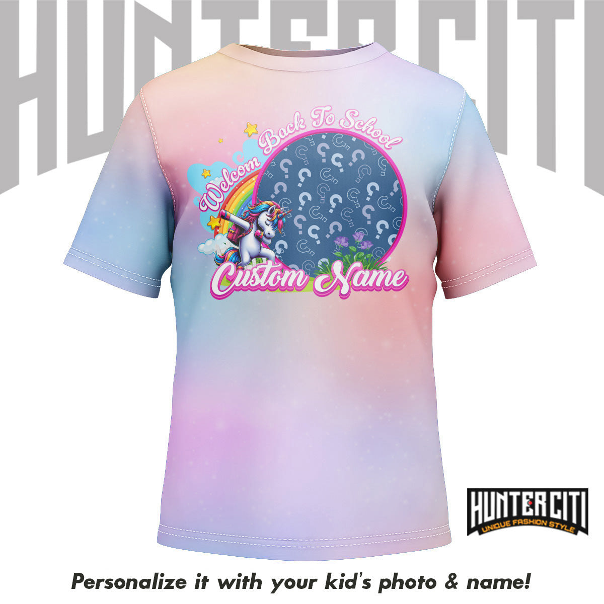 Personalized T-Shirt for Kids – Personalized kindergarten shirt Custom Photo & Name
