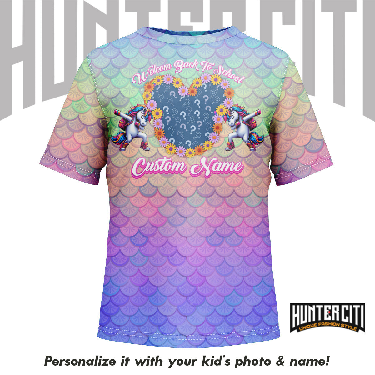 Personalized T-Shirt for Kids – Personalized kindergarten shirt Custom Photo & Name