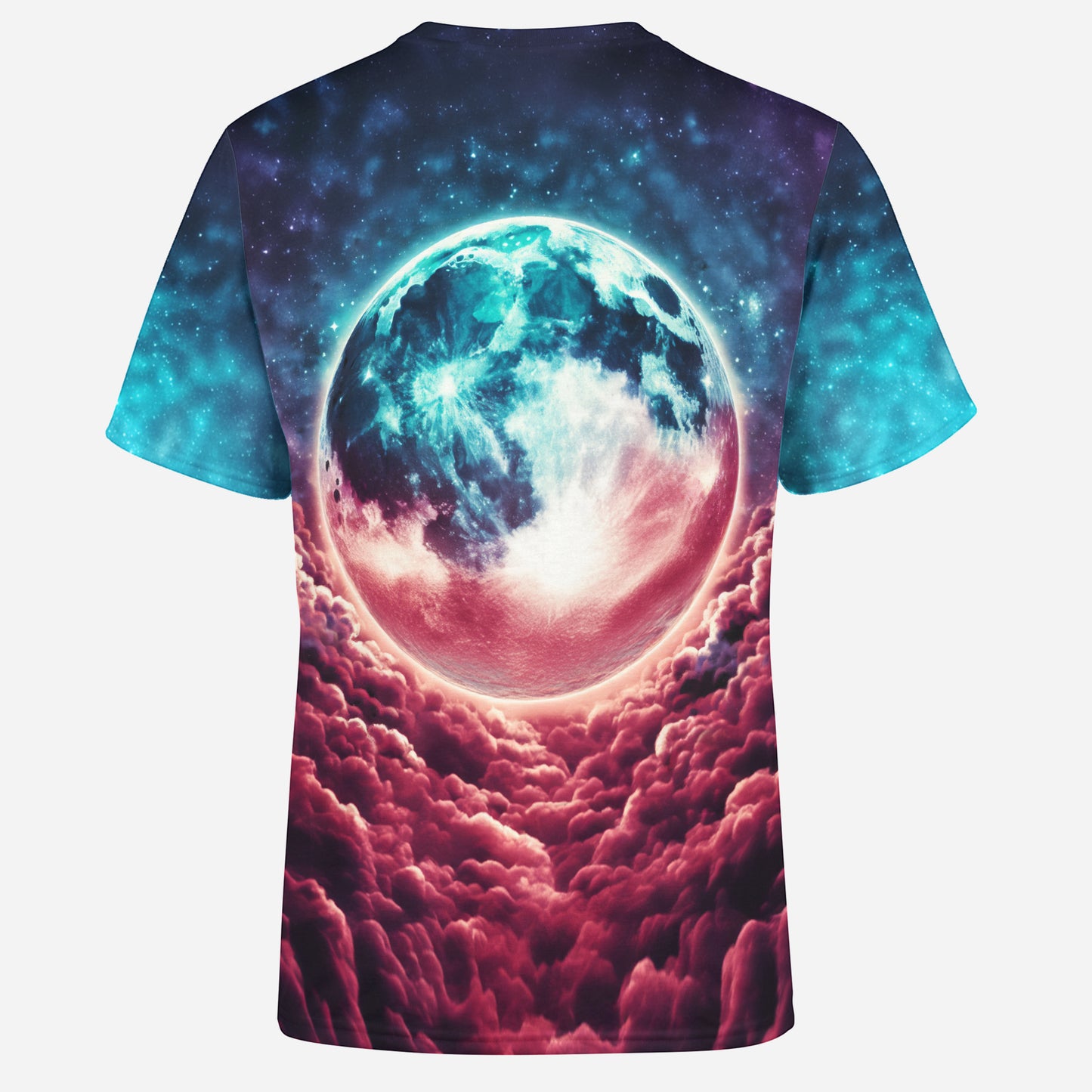 Alpha Werewolf T-Shirt - Human by Chance Alpha by Choice All-Over Print Galaxy Design Mens T-Shirt