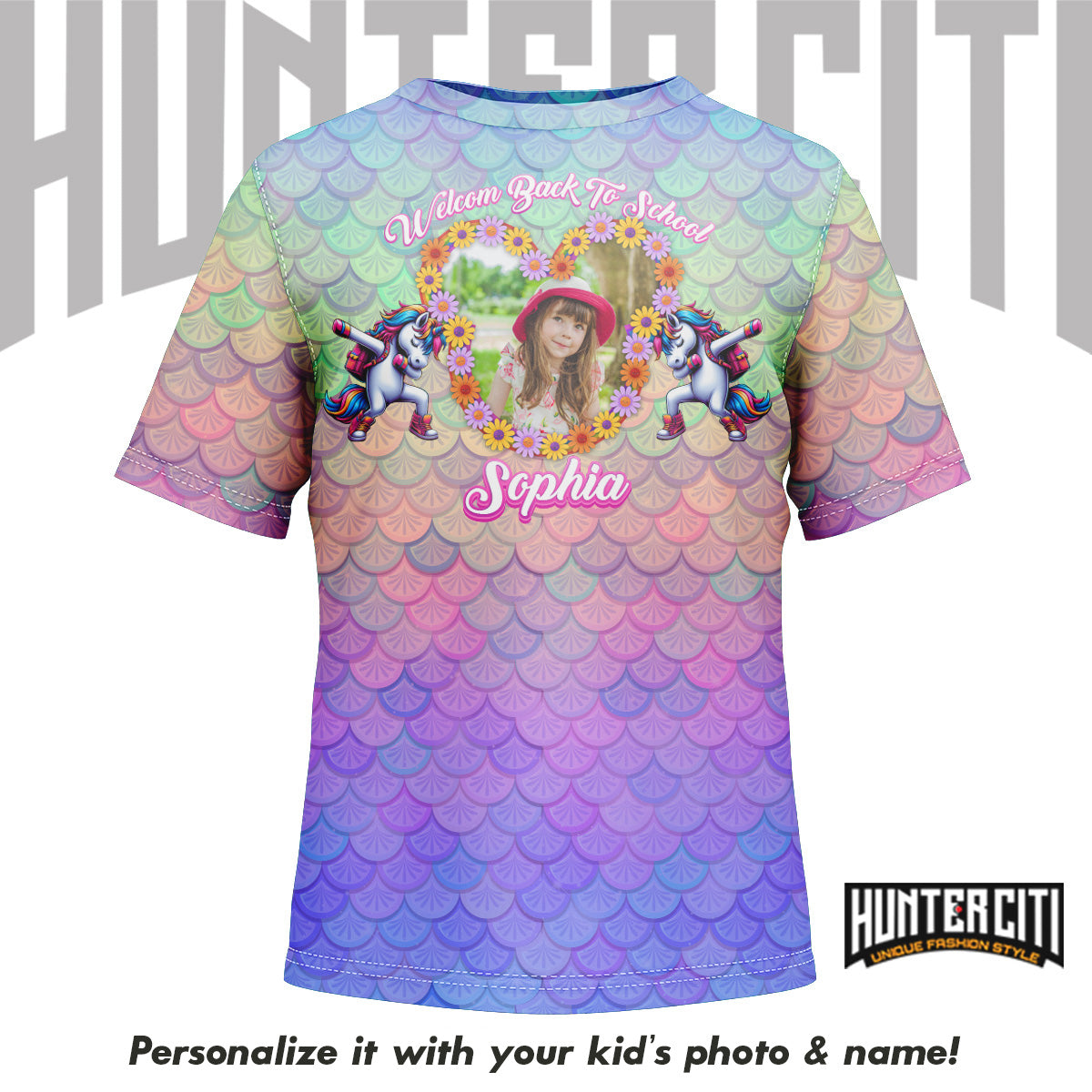 Personalized T-Shirt for Kids – Personalized kindergarten shirt Custom Photo & Name