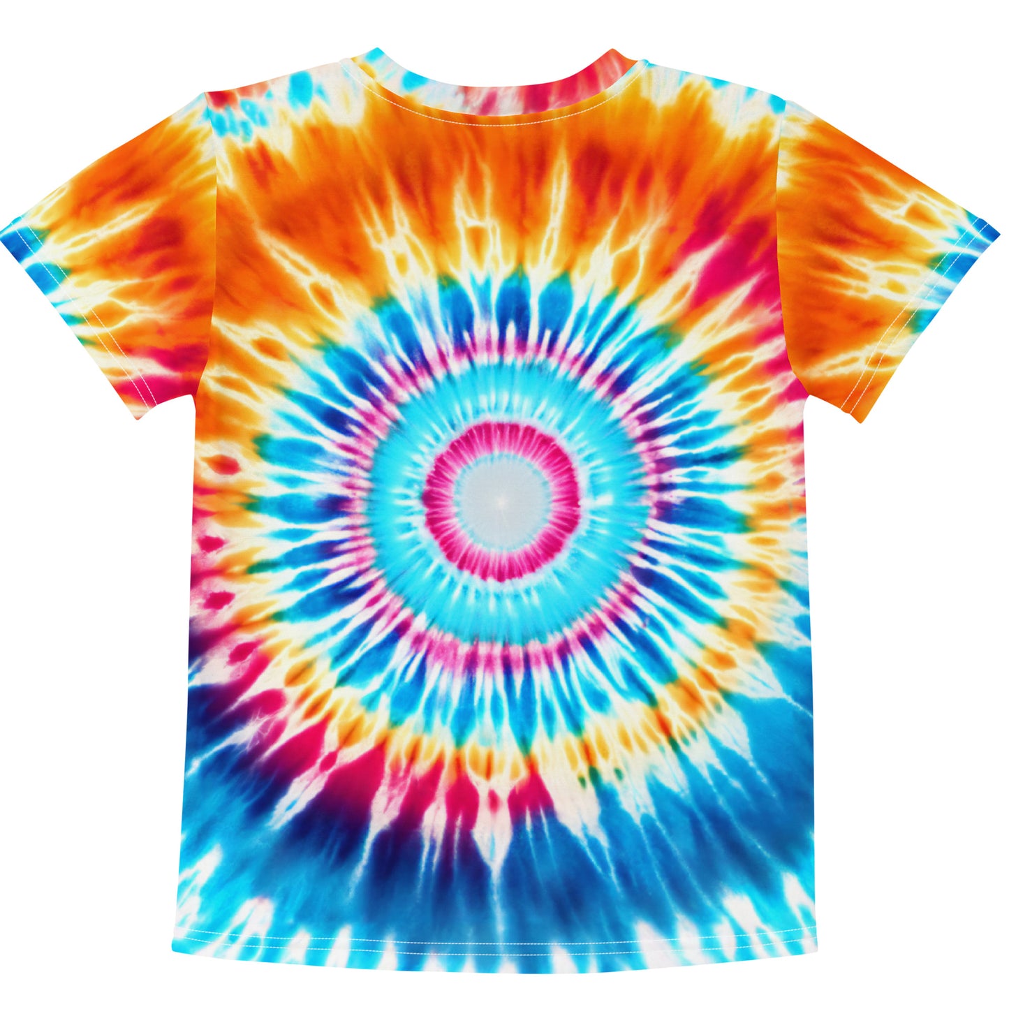 Happy First Day of School Lion Tie-Dye Dabbing Kids T-Shirt