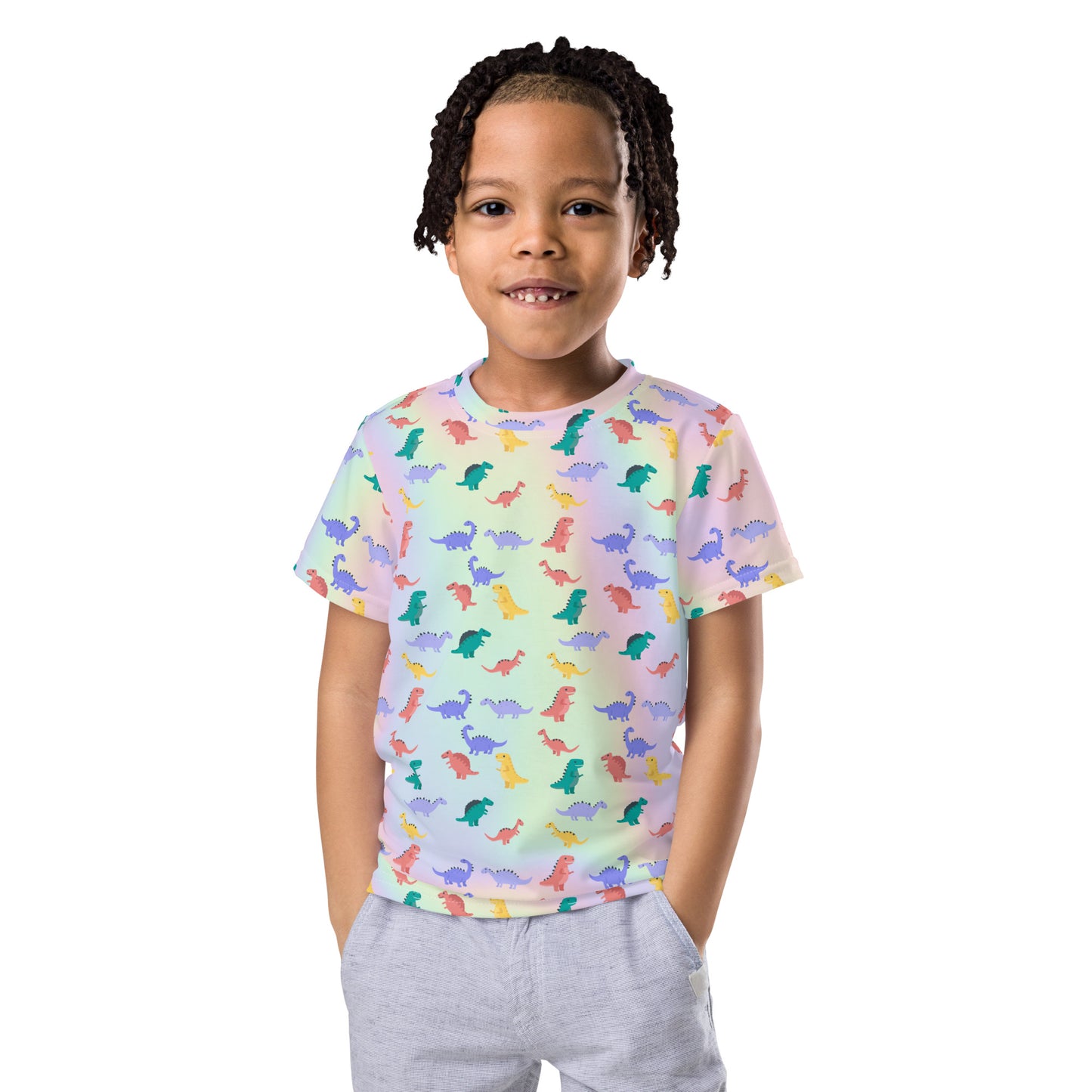 Types Of Dinosaurs Cute Kids T-shirt