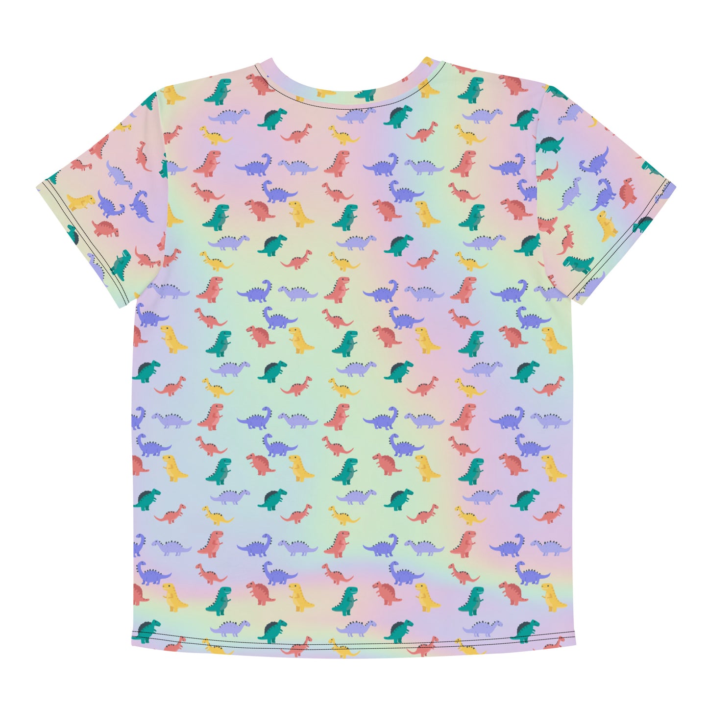 Types Of Dinosaurs Cute Youth crew neck t-shirt