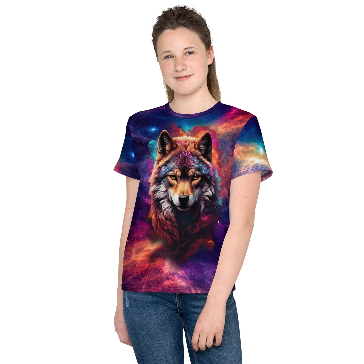 King Wolf In Galaxy Youth t-shirt