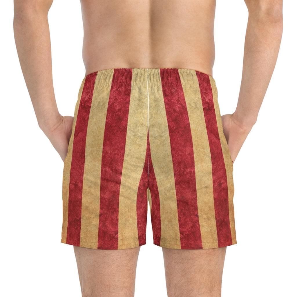 American Flag Swim Trunks
