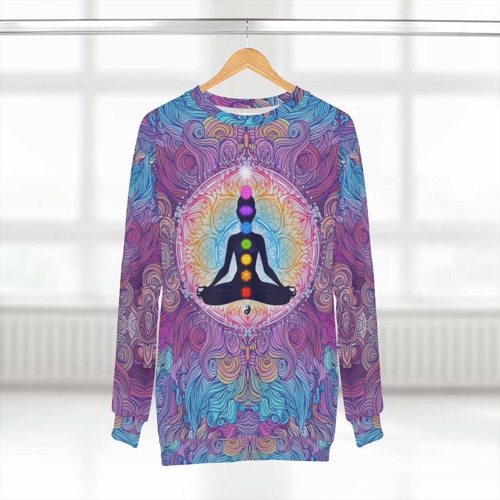 9 Chakra AOP Unisex Sweatshirt