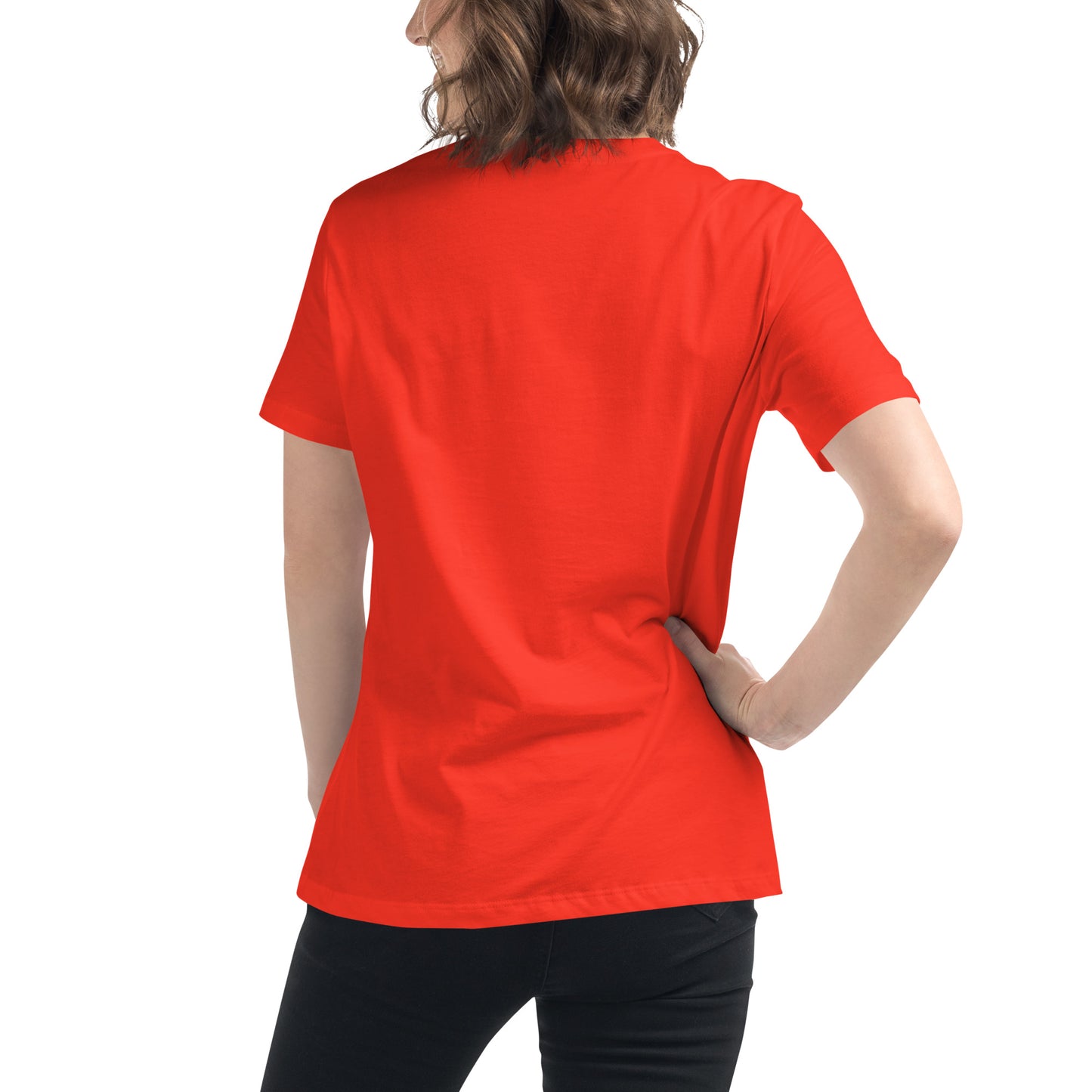 Vintage Butterfly American Flag Women's T-Shirt