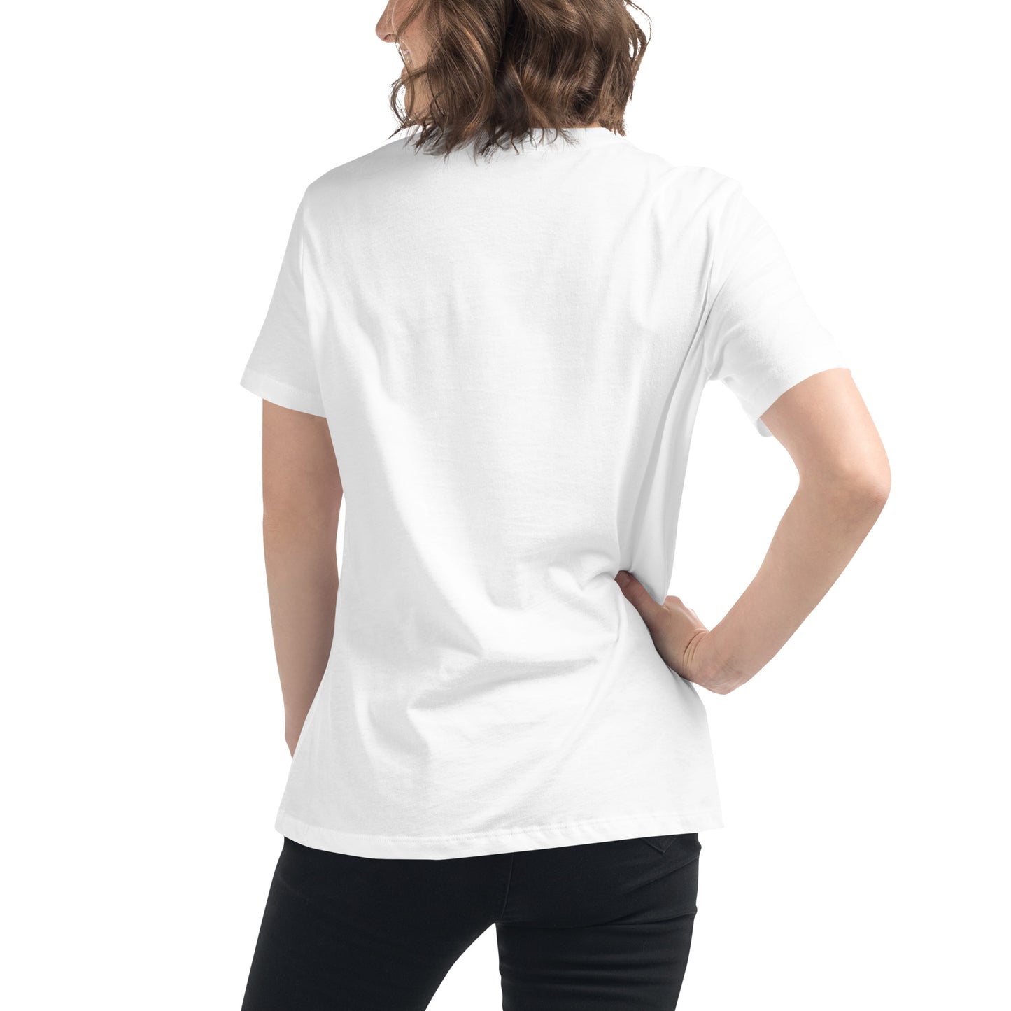 Vintage Butterfly American Flag Women's T-Shirt