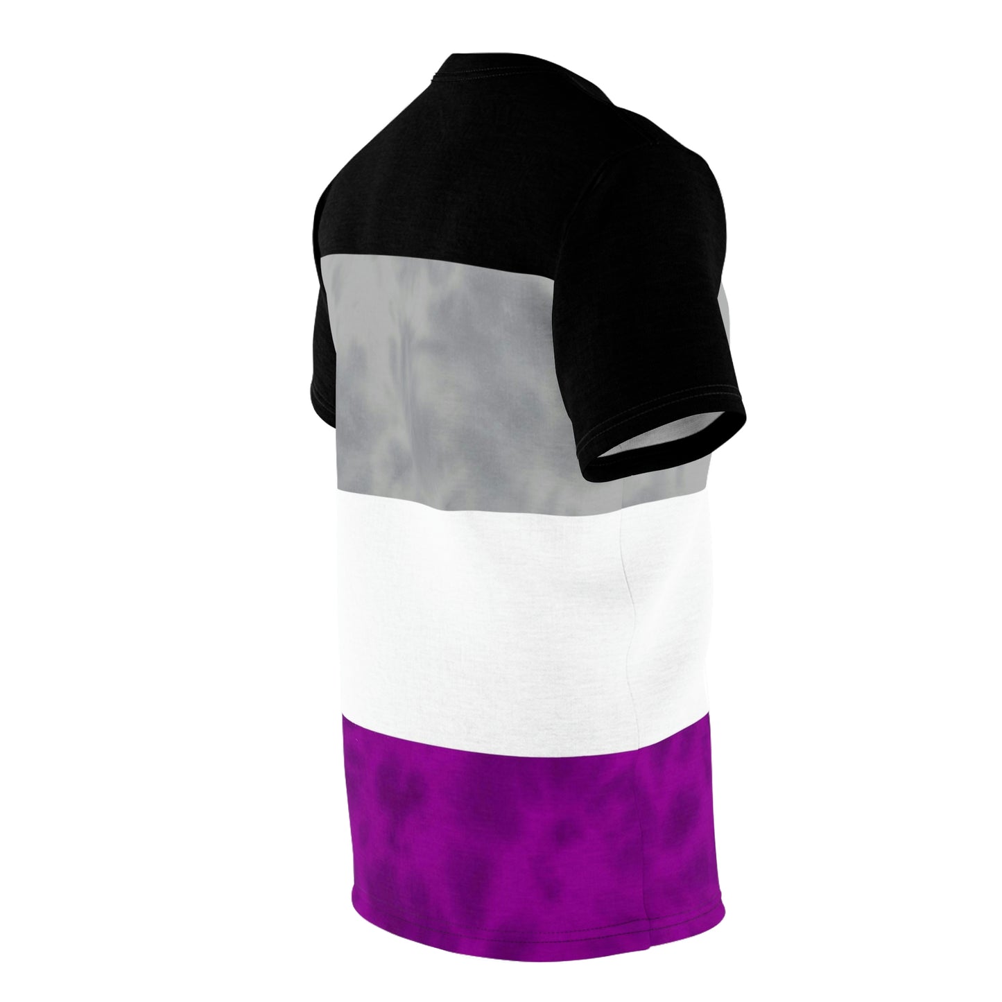 Asexual Pride Flag Tie Dye T-Shirt