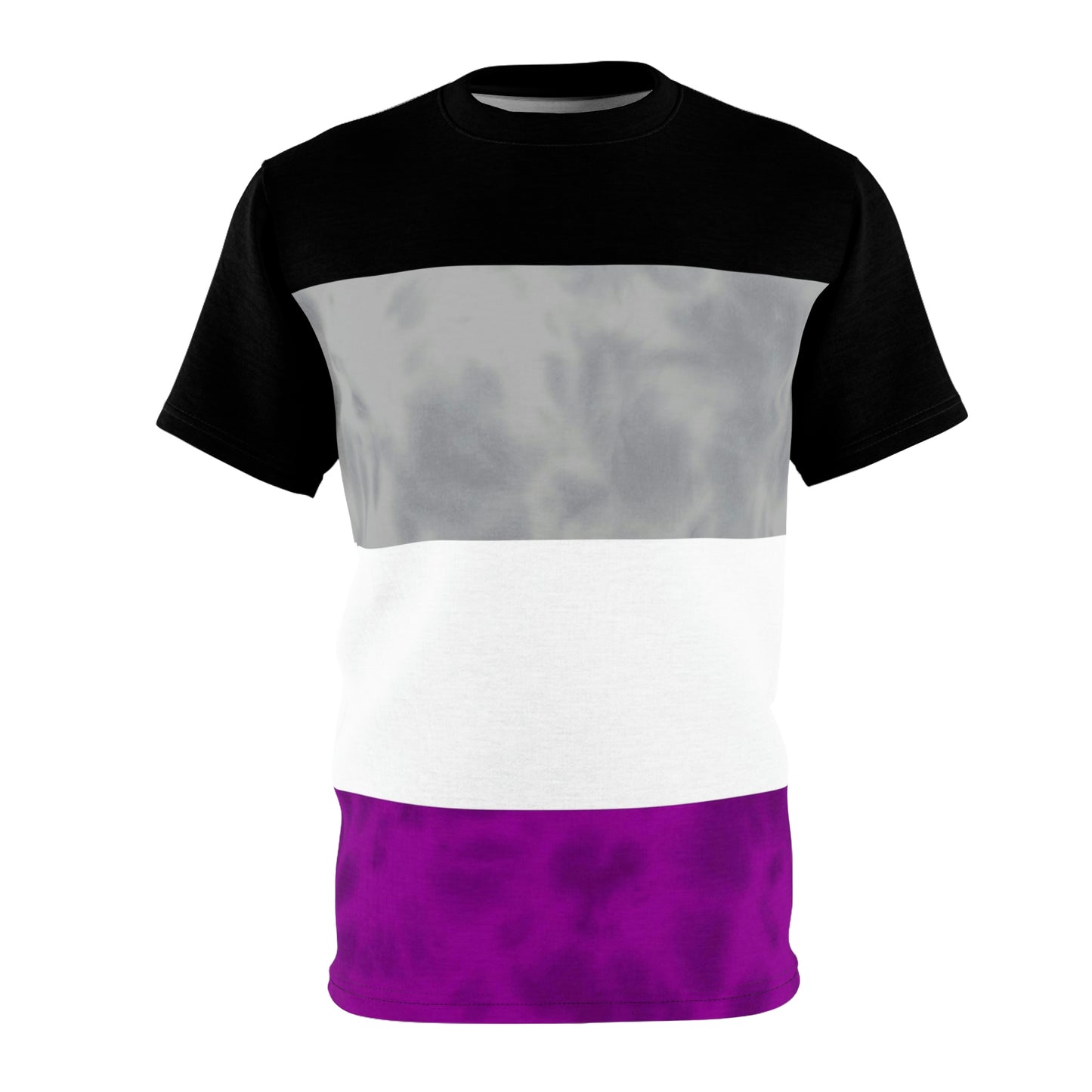 Asexual Pride Flag Tie Dye T-Shirt