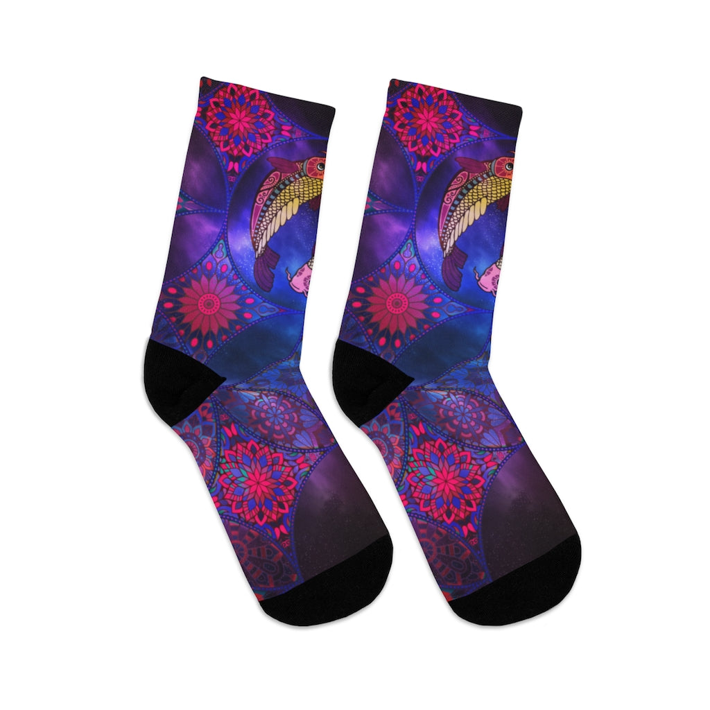 Horoscope Pisces Crew Socks