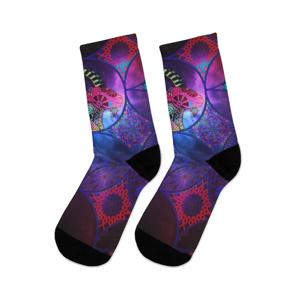 Horoscope Capricorn Crew Socks