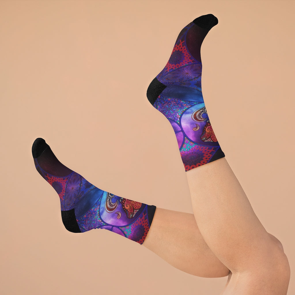 Horoscope Aquarius Crew Socks