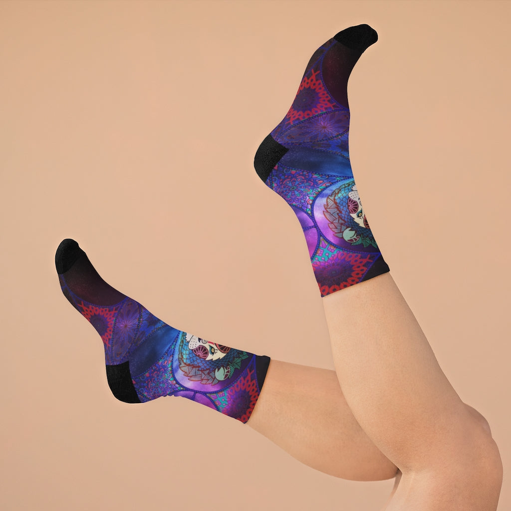 Horoscope Leo Crew Socks