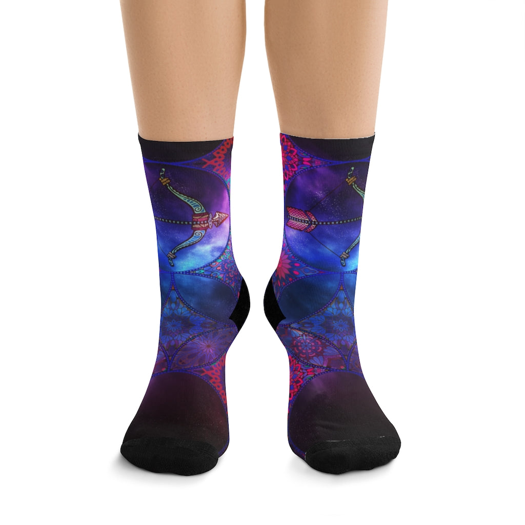 Horoscope Sagittarius Crew Socks