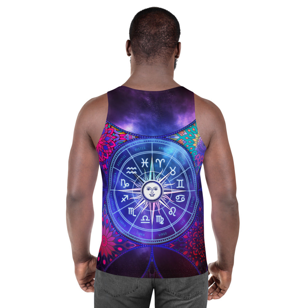 Horoscope Taurus Unisex Tank Top