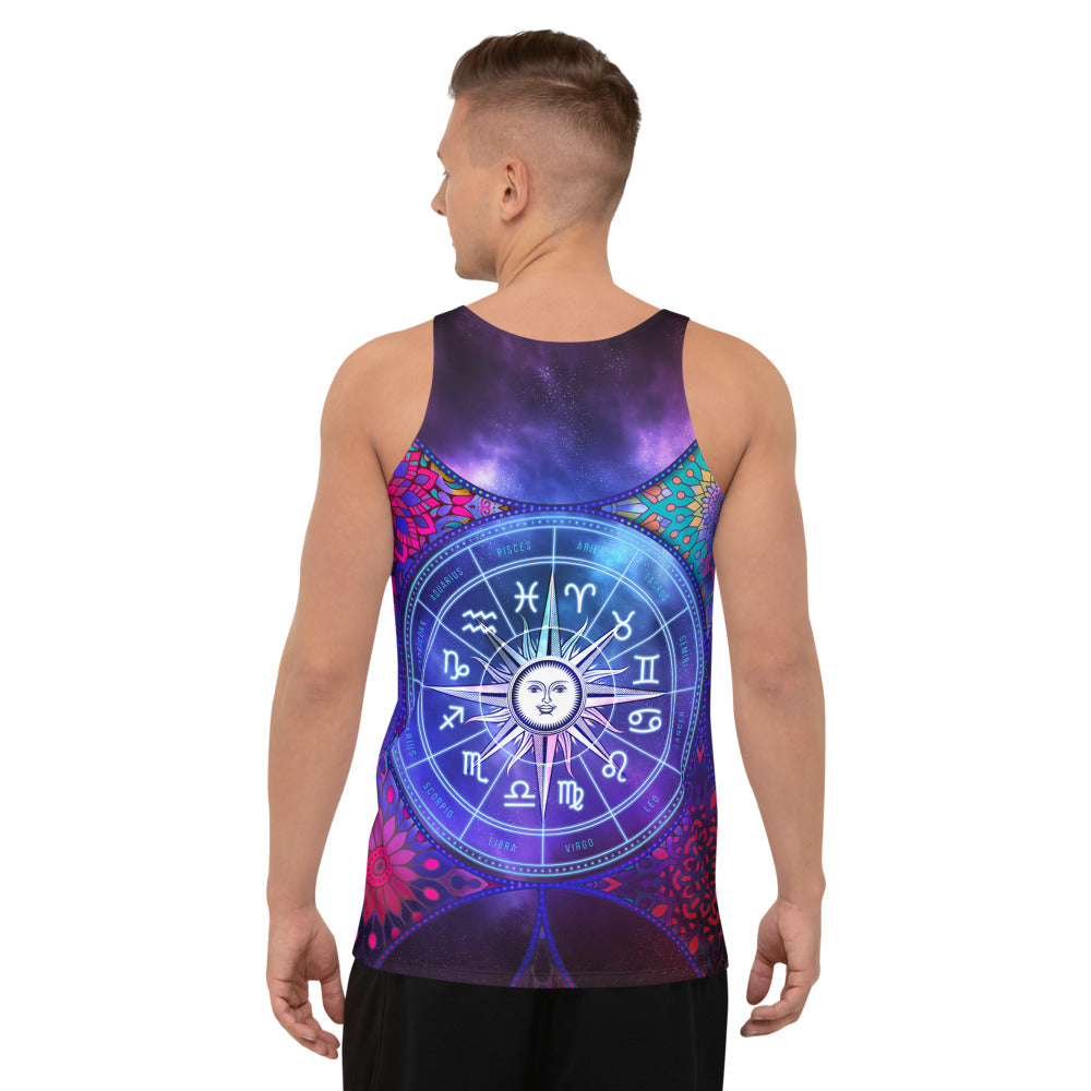 Horoscope Libra Unisex Tank Top