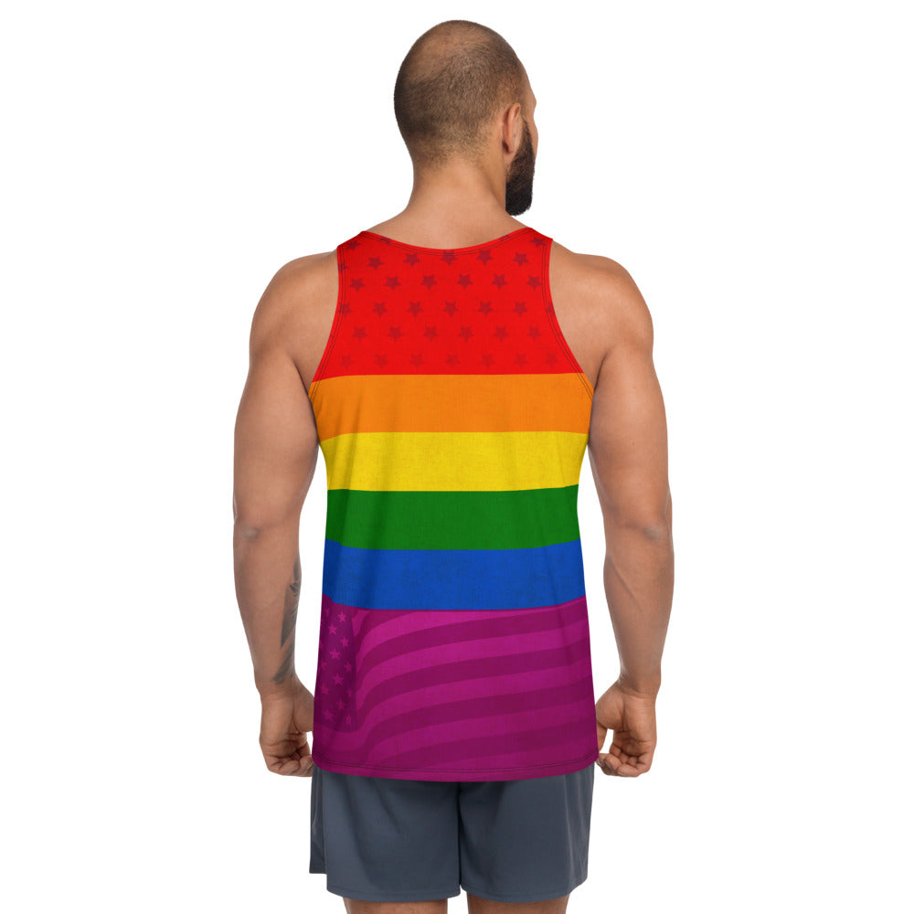 Rainbow Flag Tank Top