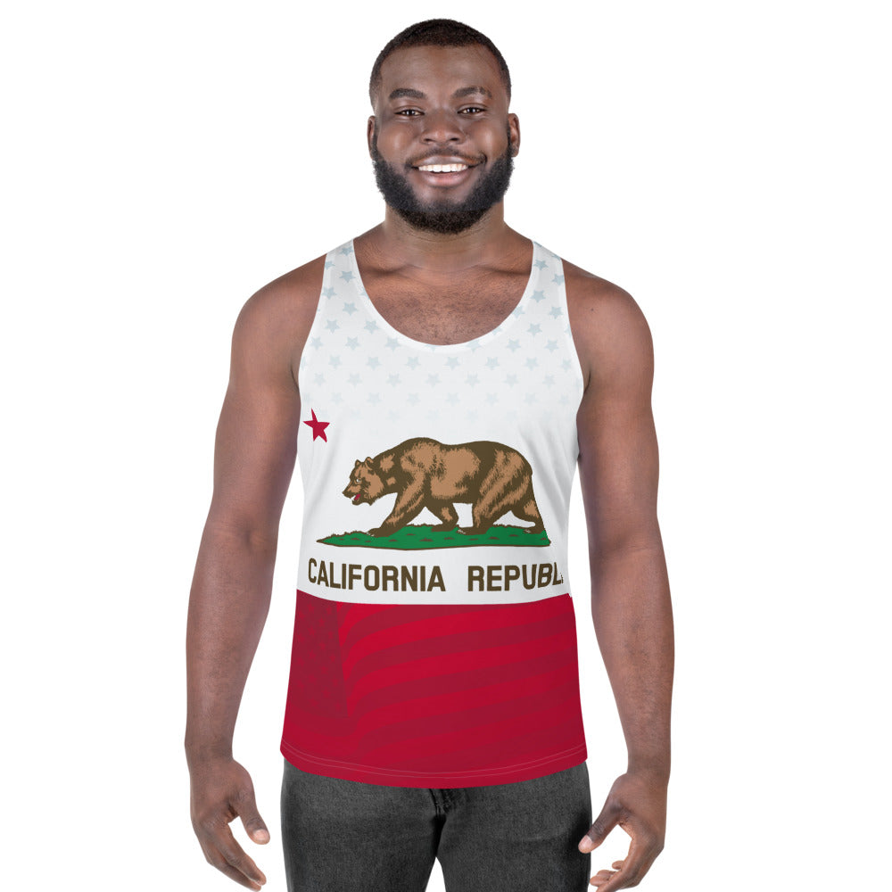 California Flag Tank Top