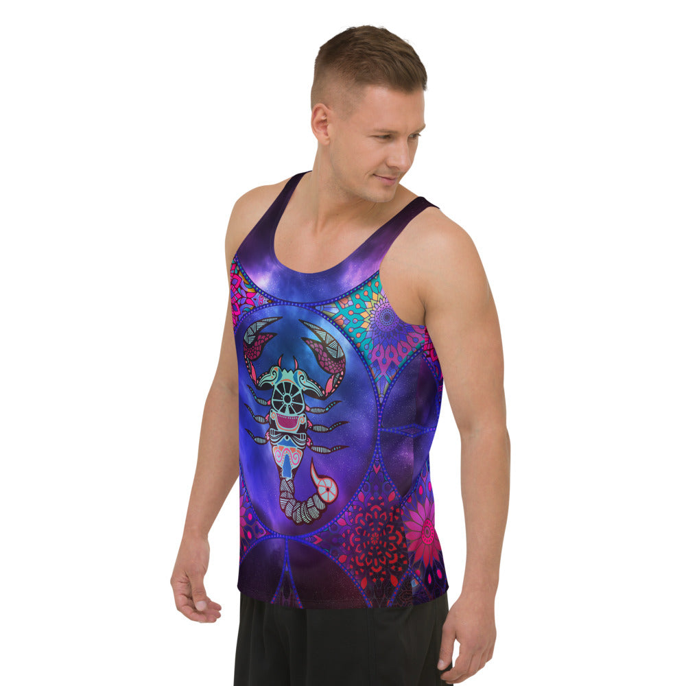 Horoscope Scorpio Unisex Tank Top