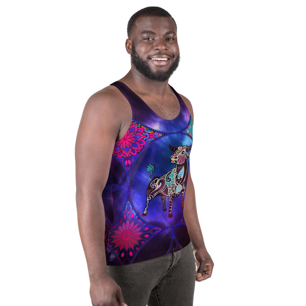 Horoscope Taurus Unisex Tank Top