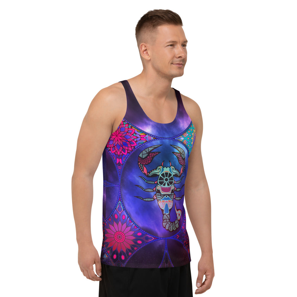 Horoscope Scorpio Unisex Tank Top