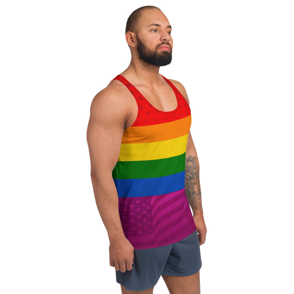 Rainbow Flag Tank Top