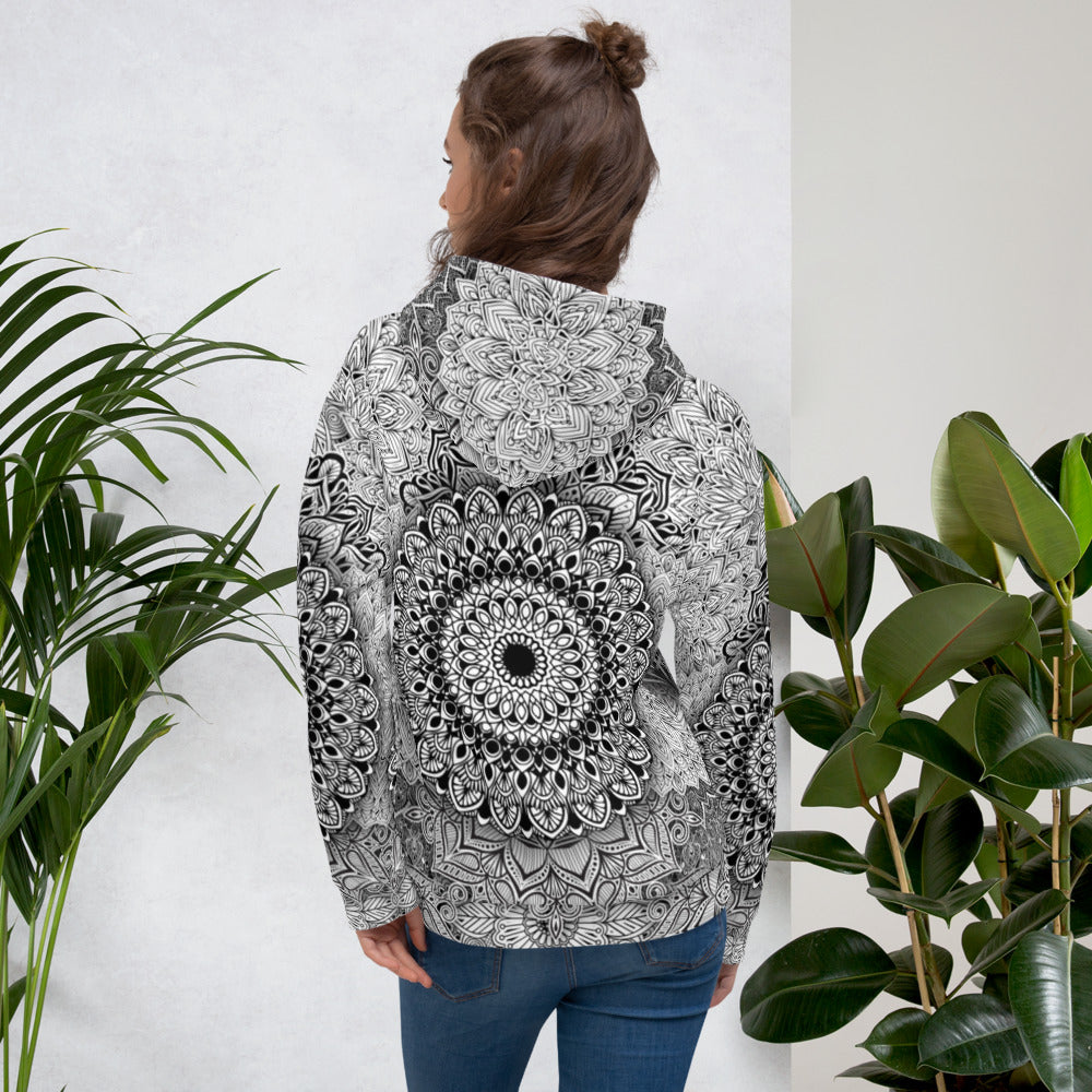 Mandala Bloom Unisex Hoodie