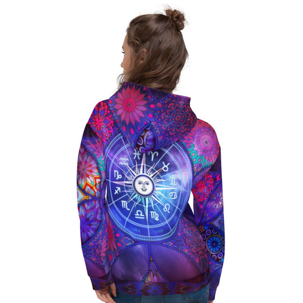 Horoscope Aquarius Unisex Hoodie