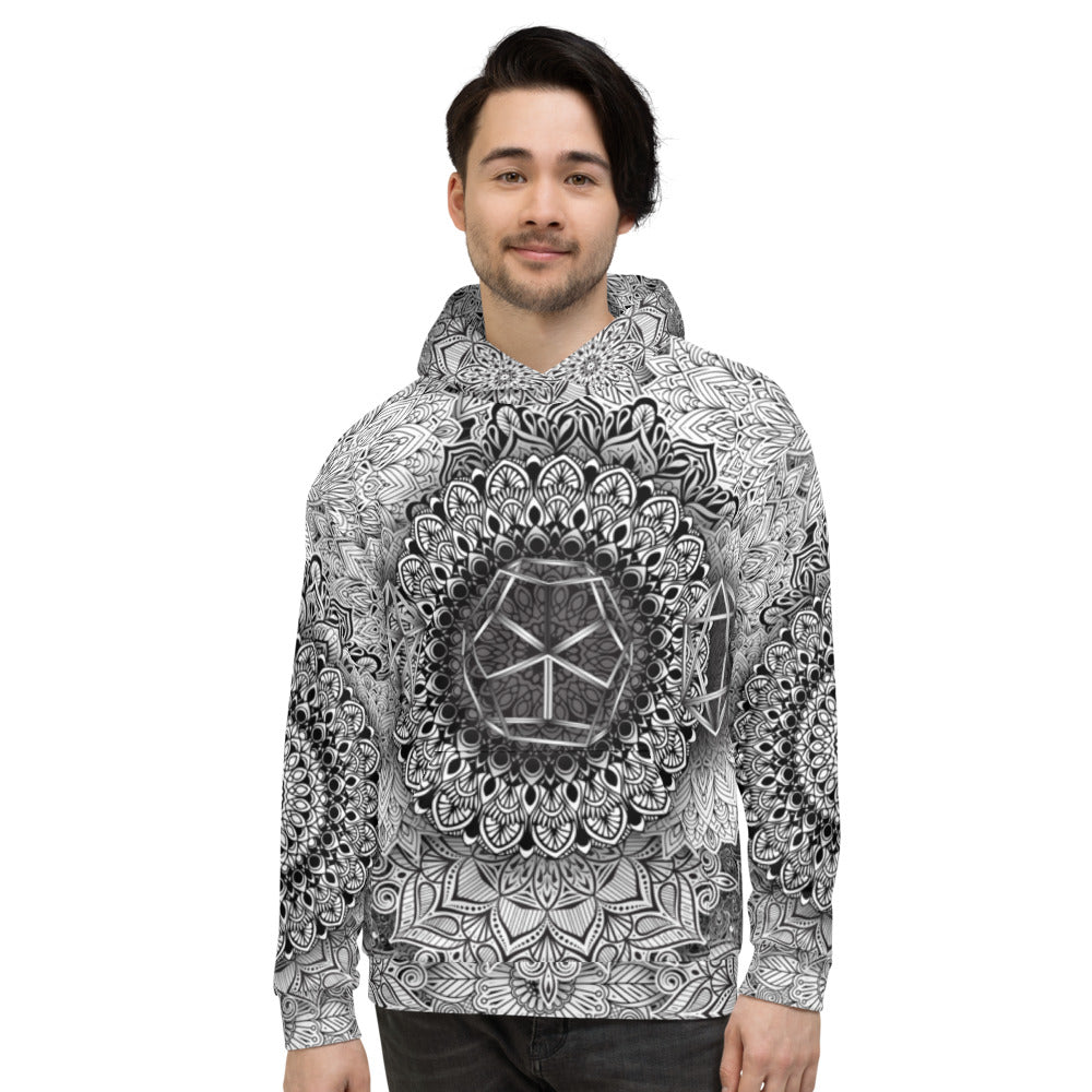Mandala Bloom Unisex Hoodie