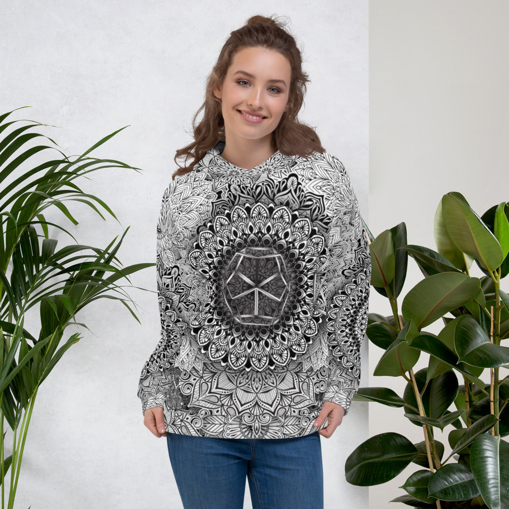 Mandala Bloom Unisex Hoodie