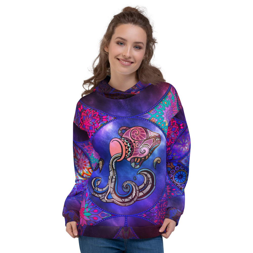 Horoscope Aquarius Unisex Hoodie