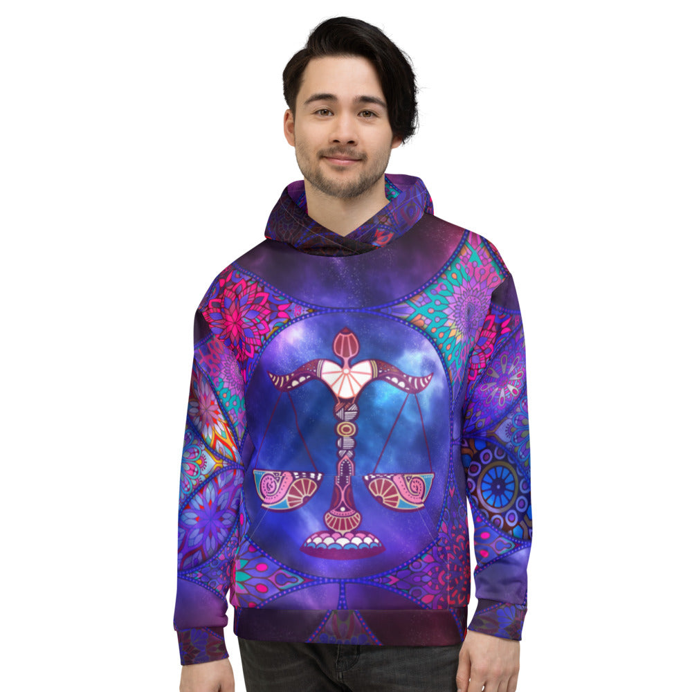 Horoscope Libra Unisex Hoodie