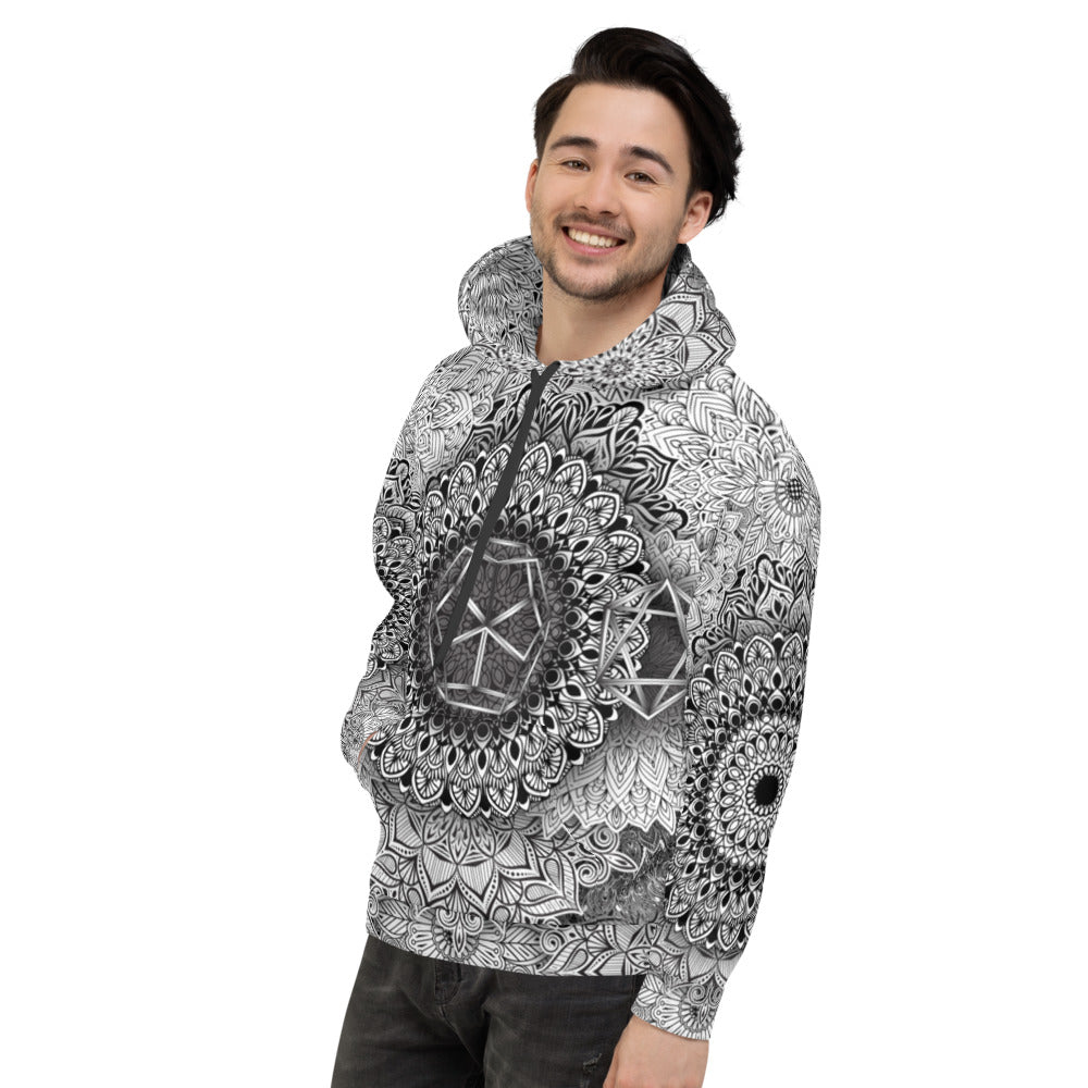 Mandala Bloom Unisex Hoodie