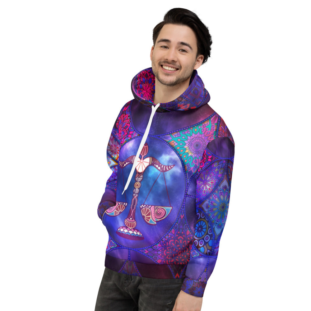 Horoscope Libra Unisex Hoodie