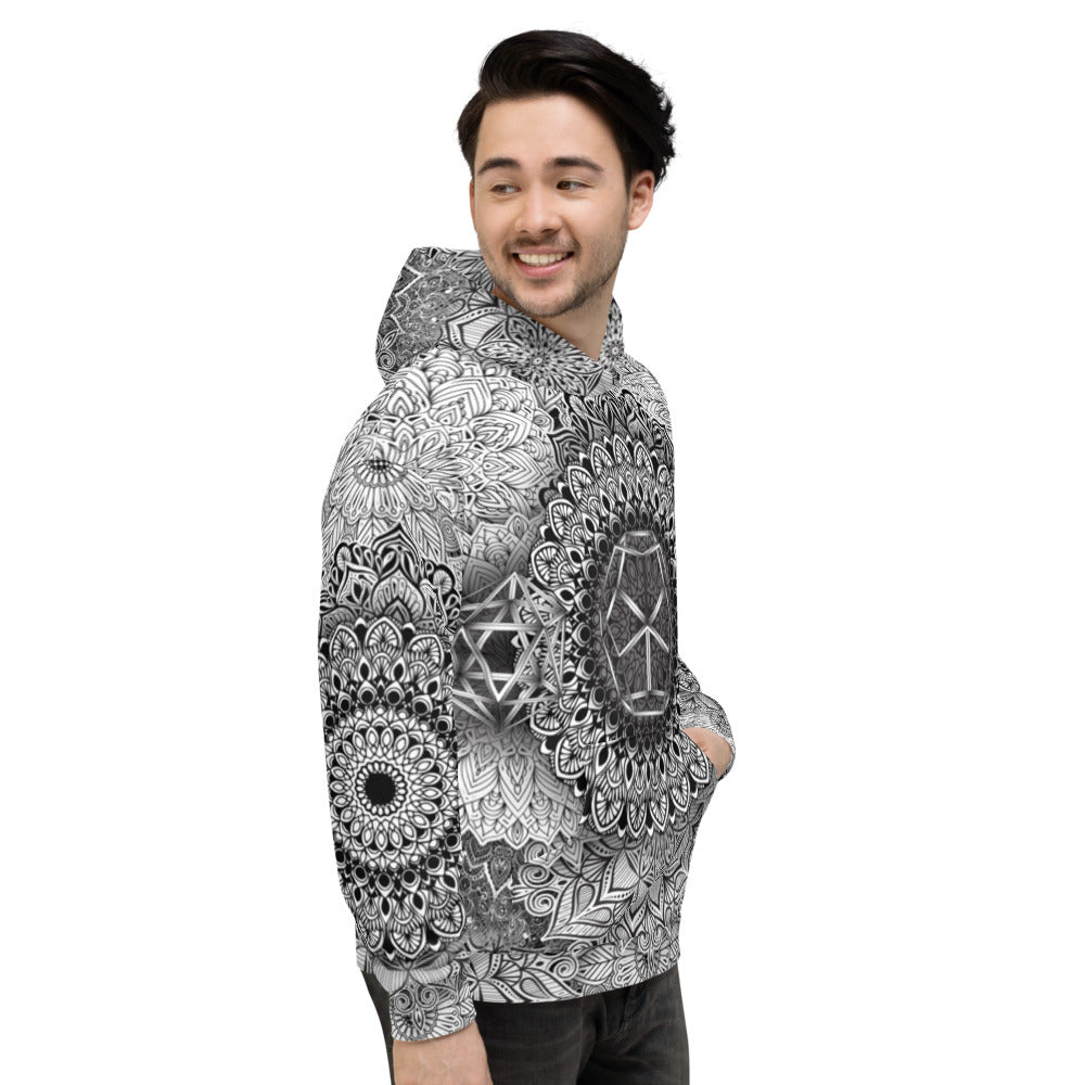 Mandala Bloom Unisex Hoodie