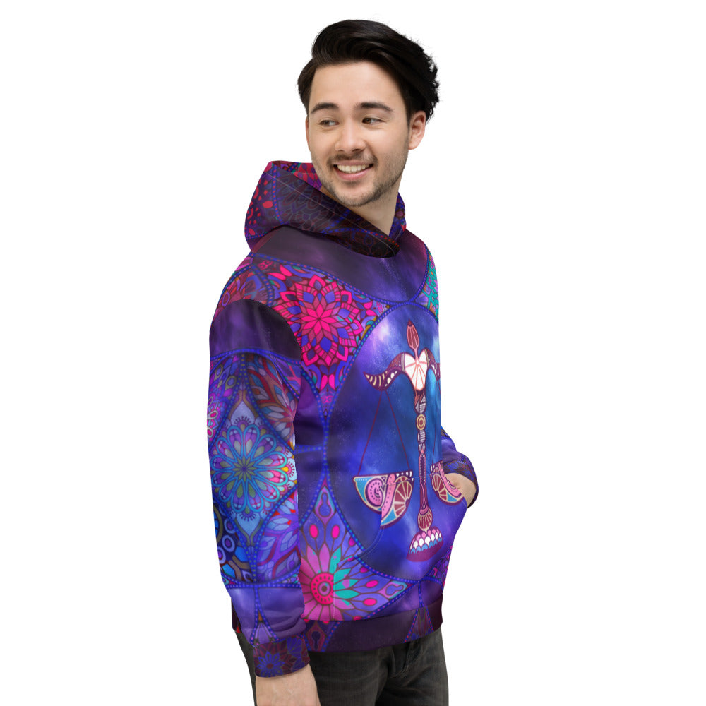 Horoscope Libra Unisex Hoodie