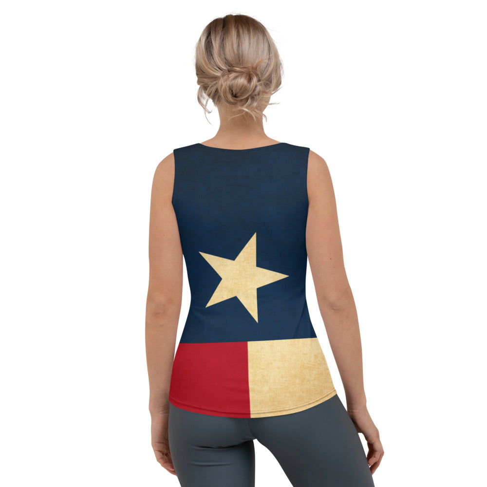 Texas Flag Women Tank Top