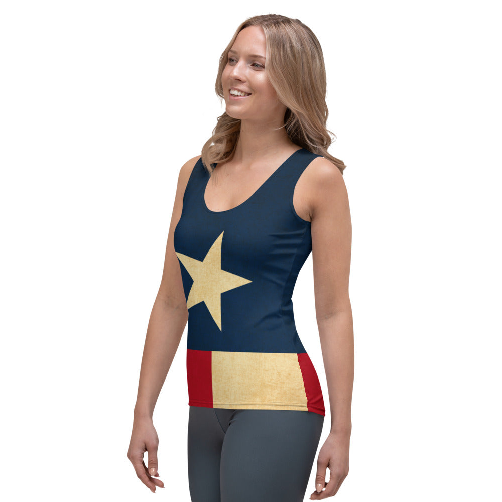 Texas Flag Women Tank Top
