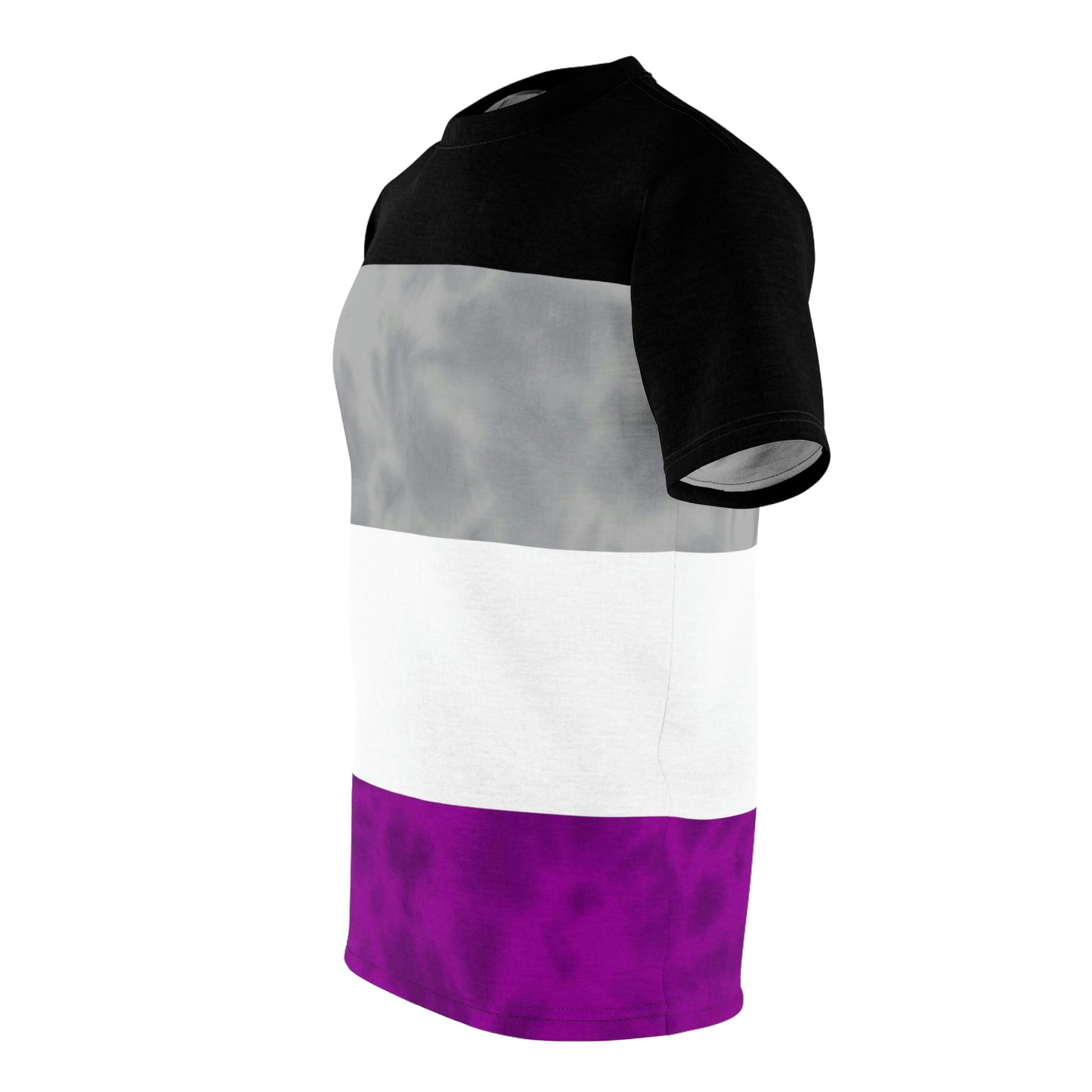 Asexual Pride Flag Tie Dye T-Shirt