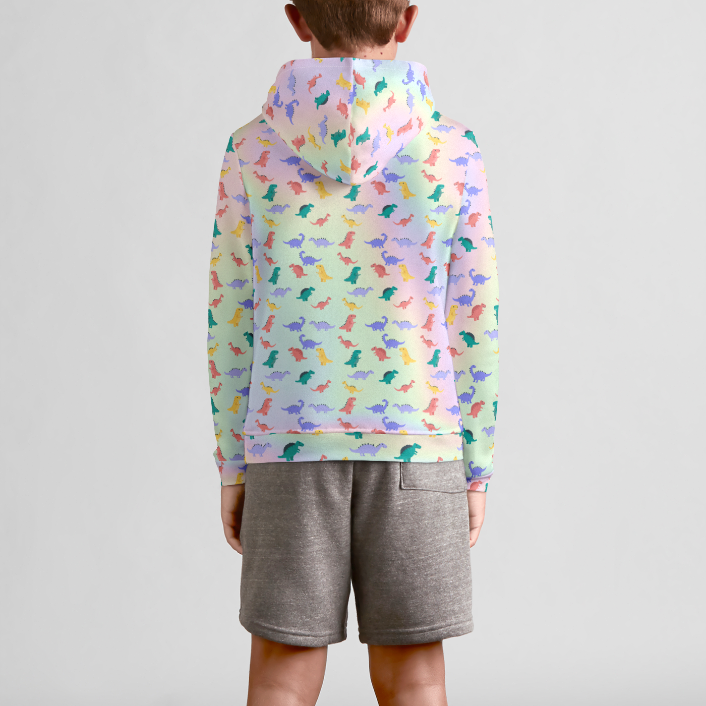 Types Of Dinosaurs Cute Youth Pullover Hoodie