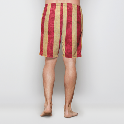 American Flag and Eagle Mens Athletic Short