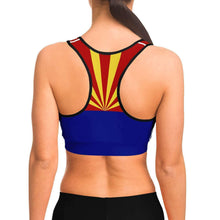 Load image into Gallery viewer, Arizona Flag Sports Bra
