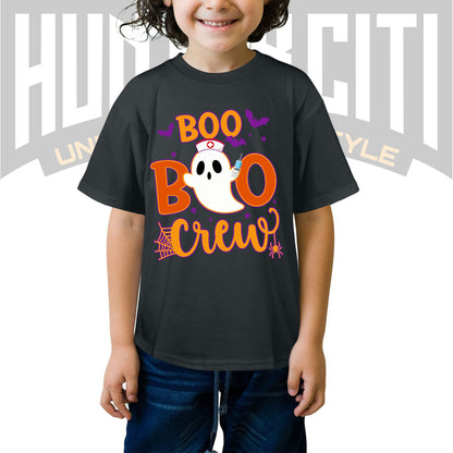 Boo Boo Crew Nurse Halloween Shirt for Kids - Cute Nurse Halloween T-Shirt