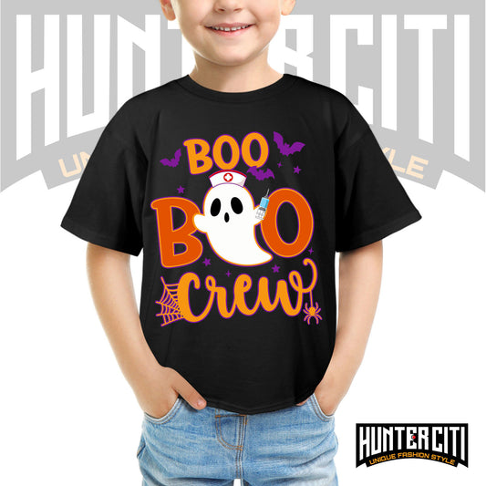 Boo Boo Crew Nurse Halloween Shirt for Kids - Cute Nurse Halloween T-Shirt