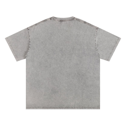 The Mountain Wolf T-Shirt, Vintage 90s Style Wolf Graphic Tee, Oversize Acid Wash Unisex T-Shirt, Perfect Gift for Wolf Lovers