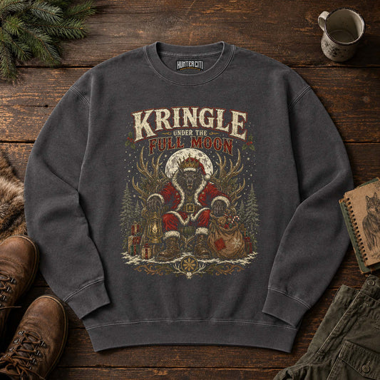 Kringle Under The Full Moon Werewolf Sweatshirt