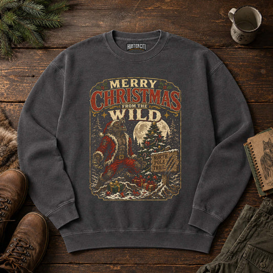 Merry Christmas From The Wild Rugged Sweatshirt
