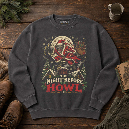 Night Before The Howl Werewolf Christmas Sweatshirt